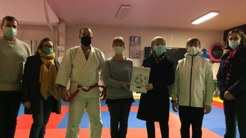 LE BUDOKAN LE HAVRE, PREMIER CLUB ENGAGÉ AUX CÔTÉS DE L'ASSOCIATION