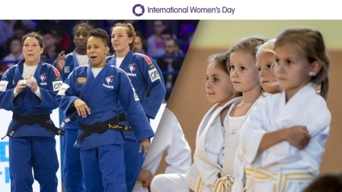 JOURNÉE INTERNATIONALE DES DROITS DES FEMMES - FIERS DE NOS JUDOKAS !