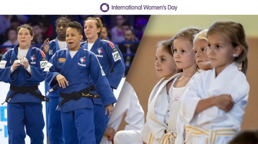 JOURNÉE INTERNATIONALE DES DROITS DES FEMMES - FIERS DE NOS JUDOKAS !