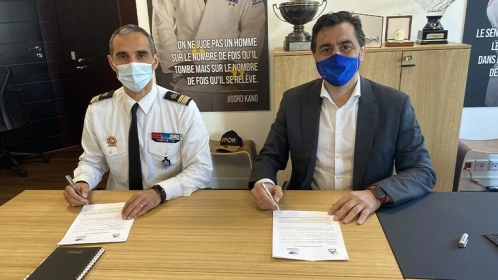 LA FÉDÉRATION FRANÇAISE DE JUDO ET LE CENTRE NATIONAL DES SPORTS DE LA DÉFENSE RENOUVELLENT LEUR PARTENARIAT